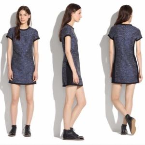 MADEWELL METALLIC SHIMMERWAVE MINI DRESS